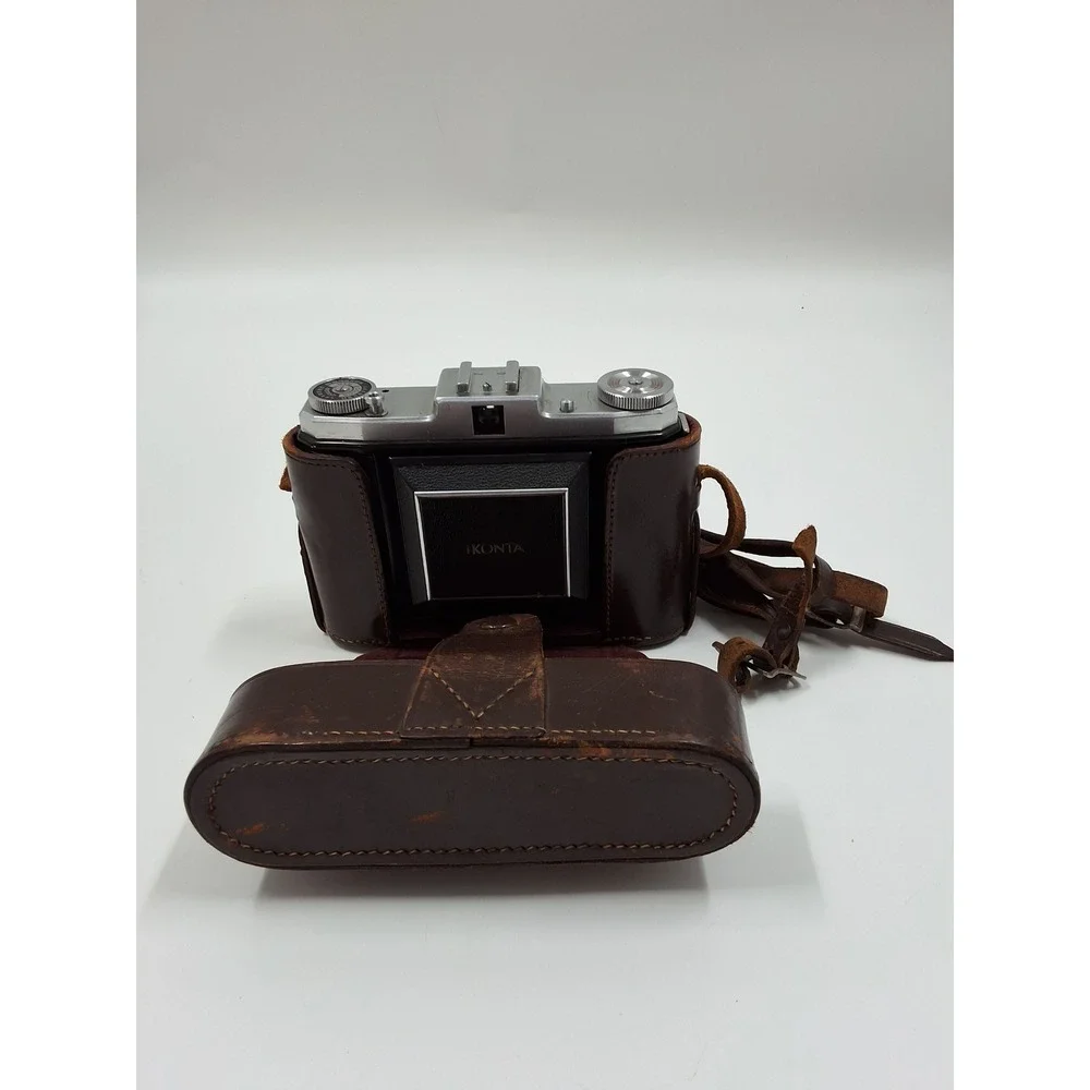 Zeiss Ikon Ikonta 523/16 120 Film Camera Zeiss-Opton Tessar 75mm f3.5 Lens Case